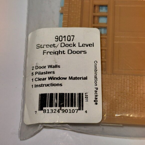 Design Preservation Models O #90107 Street/Dock Level Freight Doors - New! - Picture 6 of 6